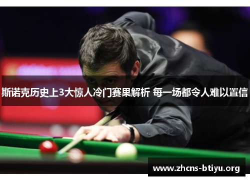 斯诺克历史上3大惊人冷门赛果解析 每一场都令人难以置信 斯诺克历史上3大惊人冷门赛果解析 每一场都令人难以置信